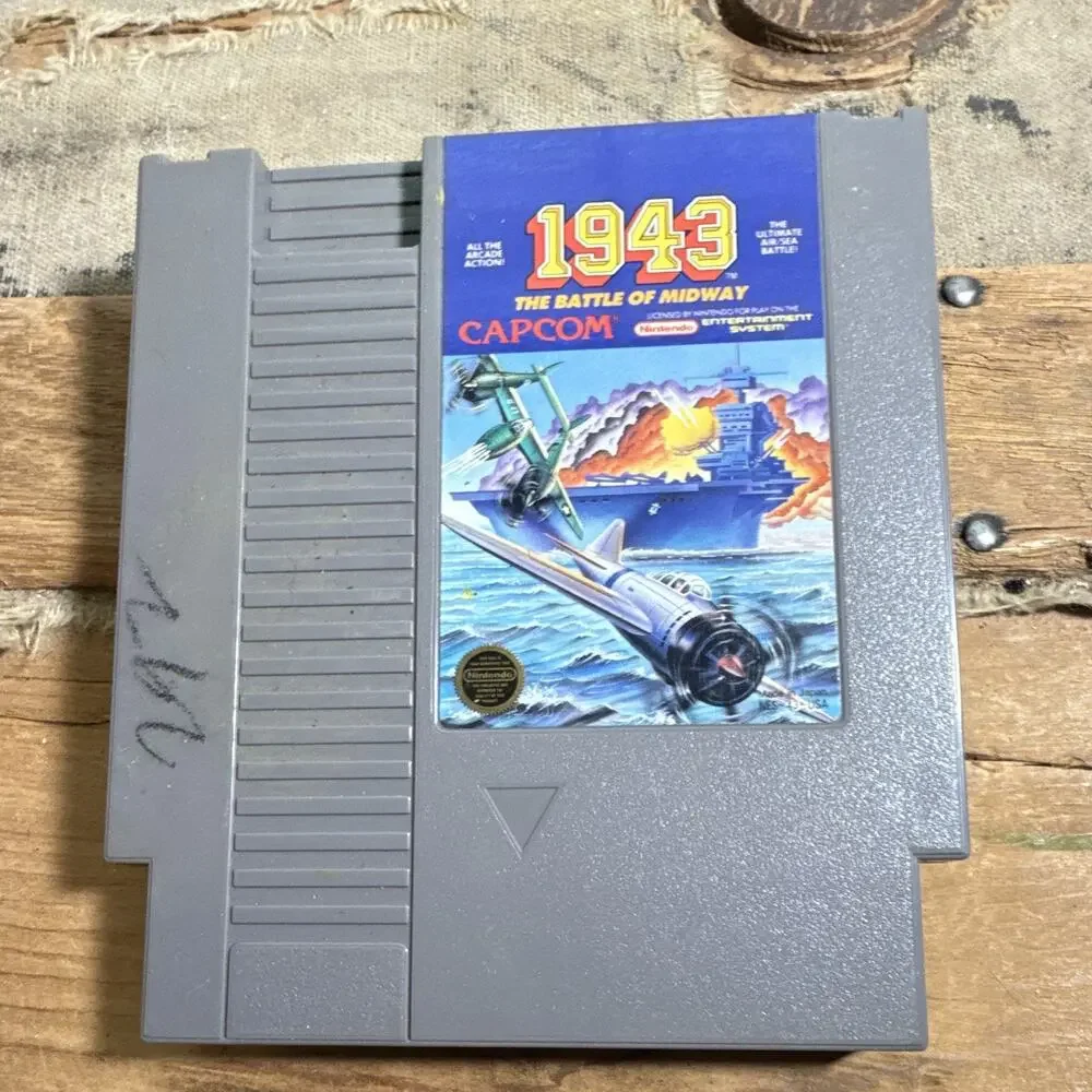 Capcom 1943: The Battle of Midway 194x Series Game Cartridge (Nintendo NES)